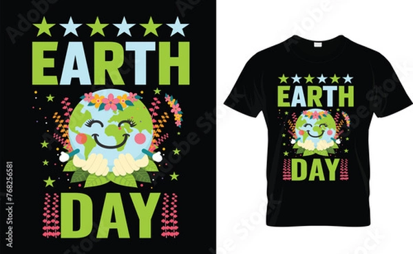 Obraz Easter Day t-shirt design typography 