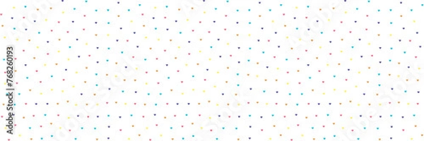 Obraz Summer Hearts - Seamless Repeat Heart Pattern - Small.