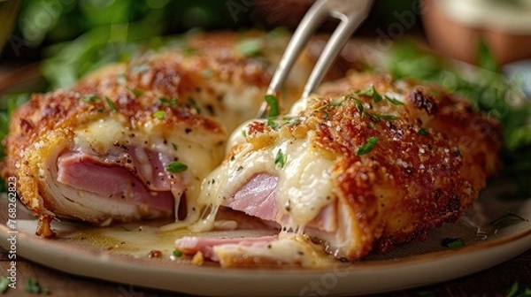 Fototapeta Greeting Card and Banner Design for Social Media or Educational Purpose of National Cordon Bleu Day Background