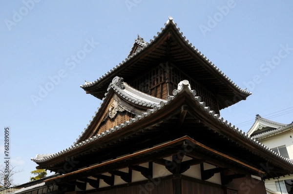 Fototapeta 大通寺　楼閣　滋賀県長浜市