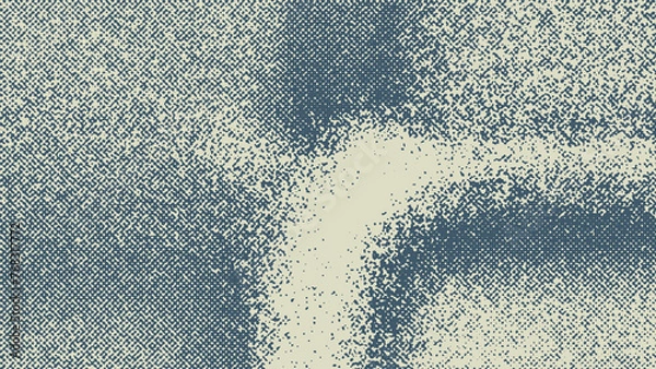 Obraz Abstract halftone grunge texture background image.