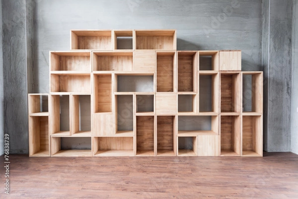 Fototapeta Empty wooden