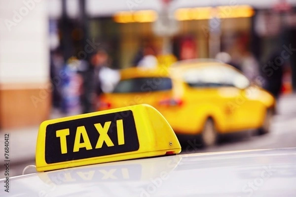 Fototapeta Taxi