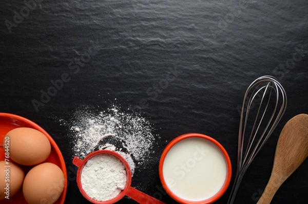 Obraz Baking ingredients