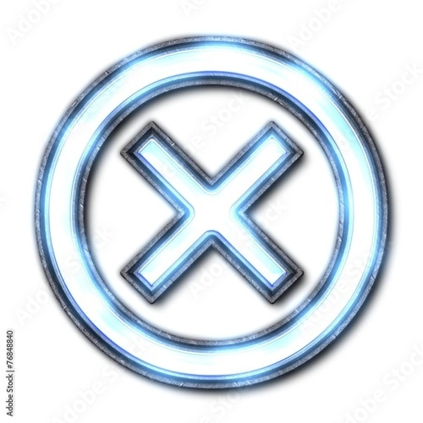 Obraz Illuminated cross.