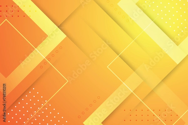 Fototapeta Modern style geometric shapes background