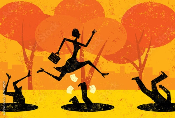 Obraz Avoiding Business Pitfalls