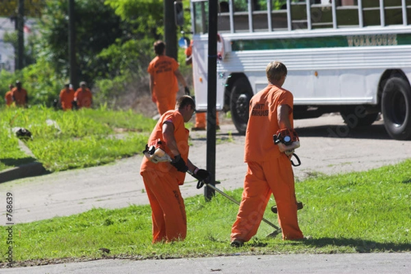 Obraz praca więźniów 1