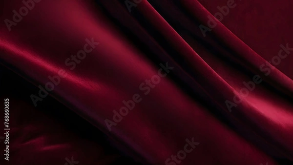 Fototapeta abstract background luxury red velvet texture 