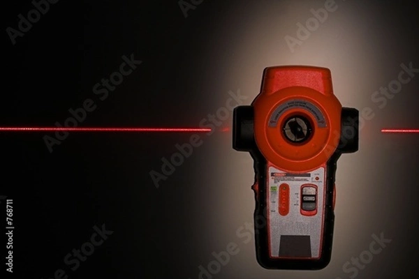 Fototapeta laser level