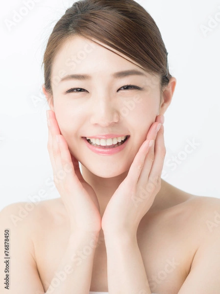 Fototapeta スキンケア・若い女性