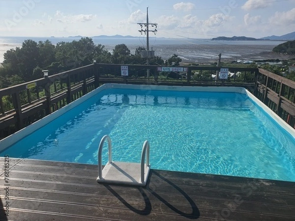 Obraz swimming pool in hotel