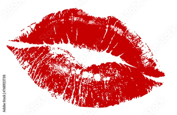 Fototapeta lips sign