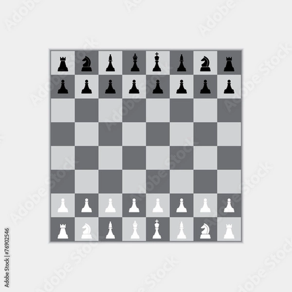 Fototapeta chess board