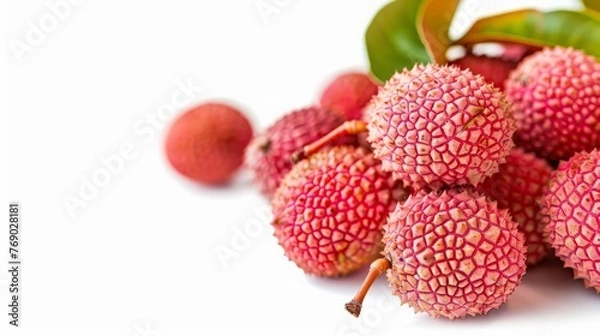 Fototapeta lychee fruit background.