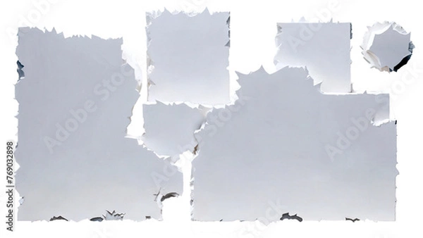 Obraz Large white slabs.