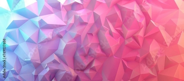Fototapeta Geometric Gradient Background Template.