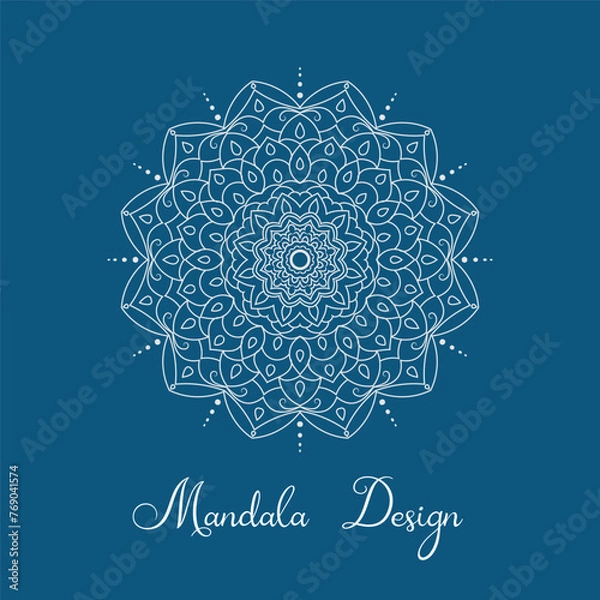 Obraz Simple mandala design