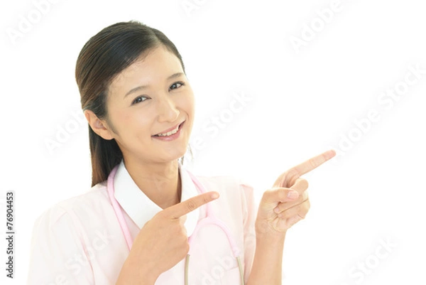 Fototapeta 笑顔の看護士