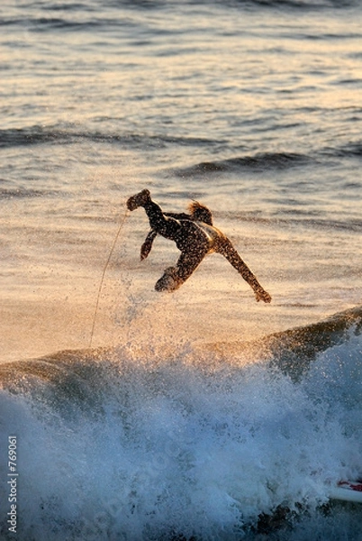 Obraz flying surfer