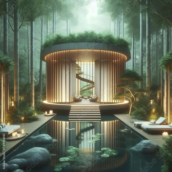 Obraz Wellness Oasis Spa Serenity
