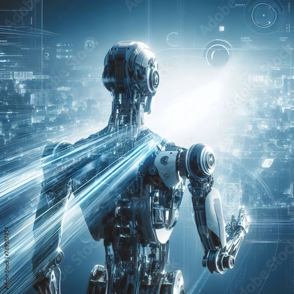 Obraz Tech Revolution Robotics Innovation
