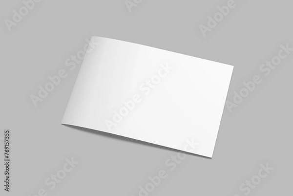 Obraz 	
Landscape bifold brochure mockup