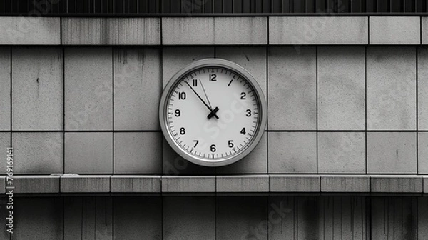 Obraz clock on the wall