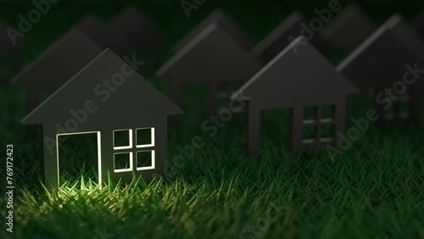 Obraz Real estate concept 3d rendering