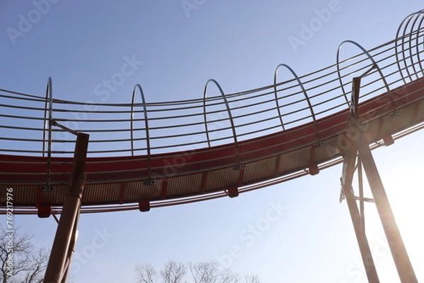 Fototapeta 公園の滑り台