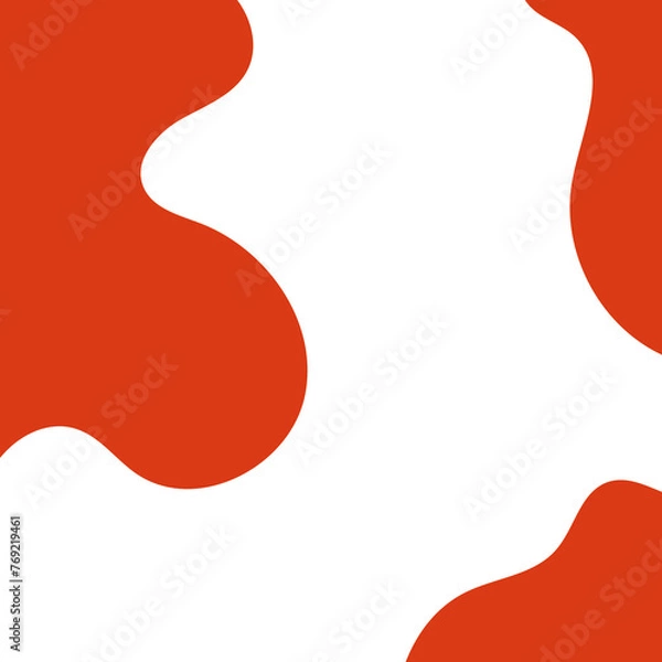 Fototapeta Abstract blob decor backdrop 