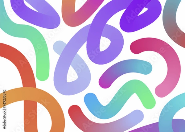 Fototapeta Colorful gradient abstract background