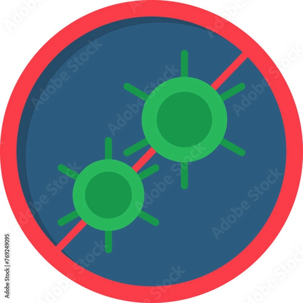 Fototapeta Colored Icon