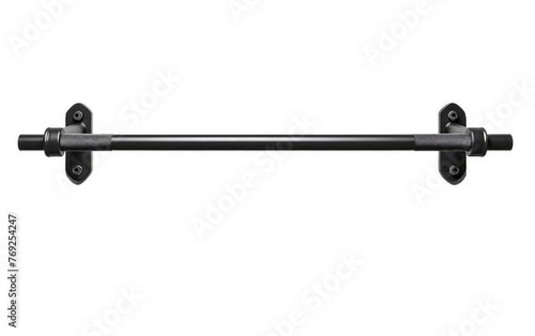 Fototapeta Pulling Up Bar isolated on transparent Background