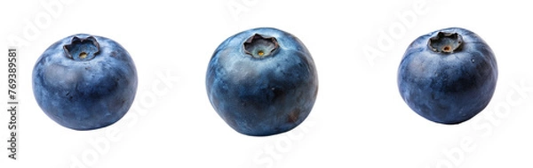 Fototapeta blueberry on transparent background, element remove background