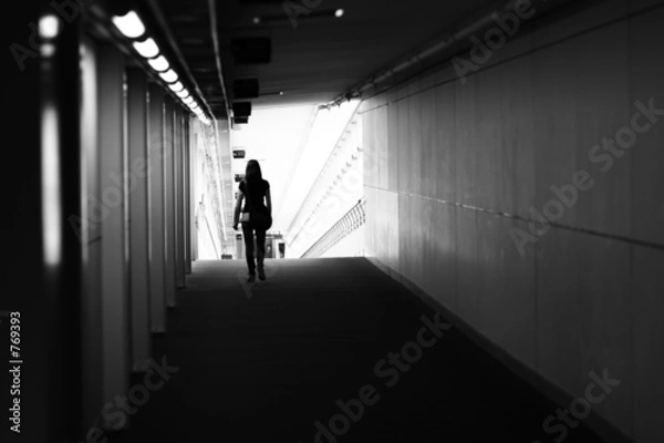 Obraz long walk to the plane