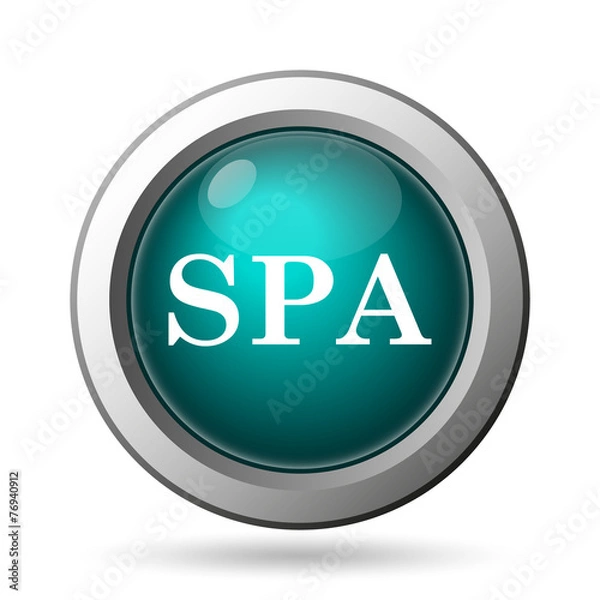 Fototapeta Spa icon