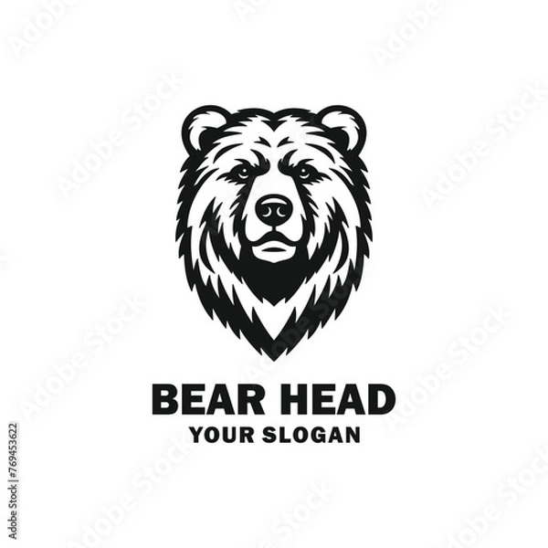 Fototapeta Bear logo vector