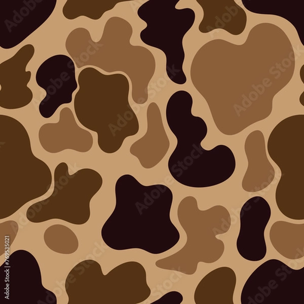 Fototapeta vector vintage camouflage, old school camouflage, duck hunter camouflage,