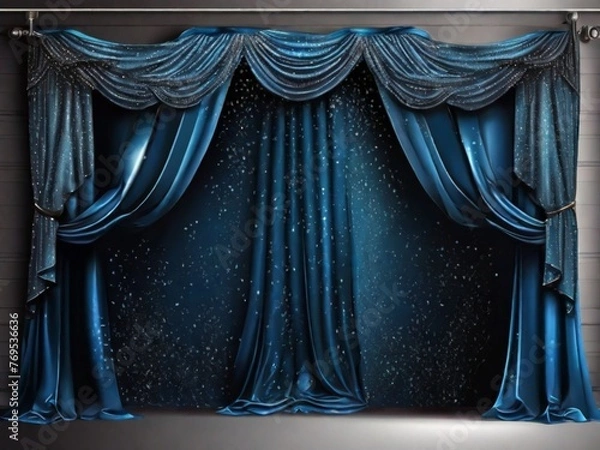Obraz curtains