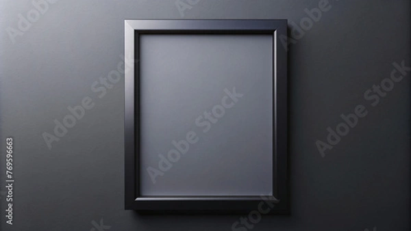 Fototapeta Wall Frame with Blank Space for Photo or Art