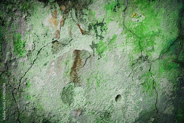 Obraz green grunge background