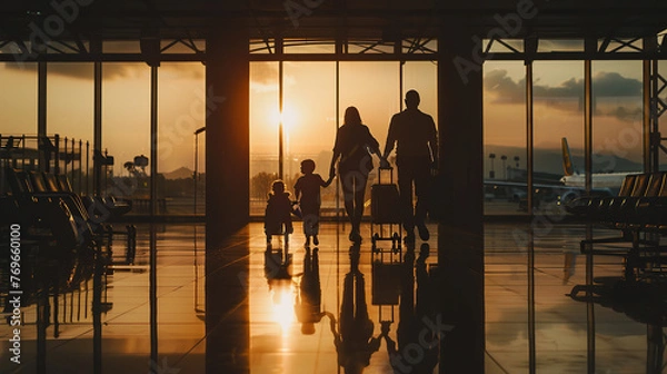 Obraz Parents Enjoying Quality Time Outdoors