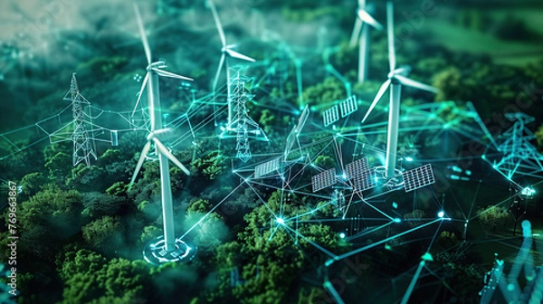 Obraz    Sustainability and Eco-Friendly Energy