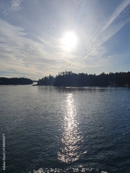 Obraz sunset over the sea