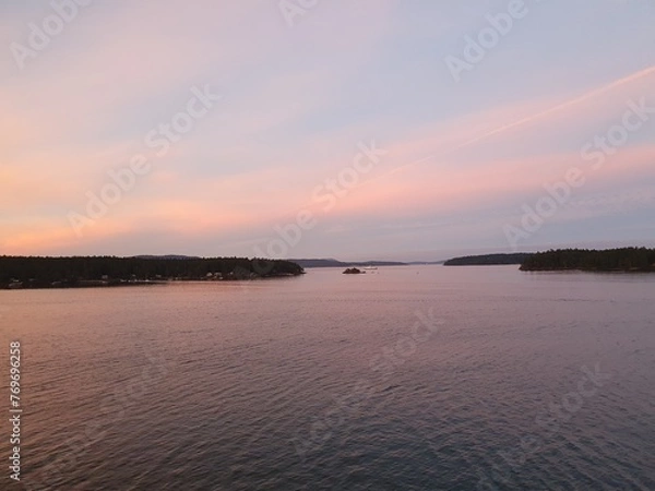 Obraz sunset on the sea