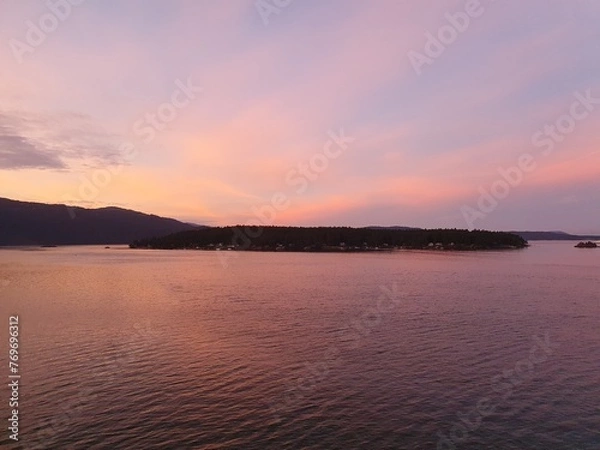 Obraz sunset on the sea