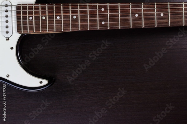 Obraz electric guitar on a dark background