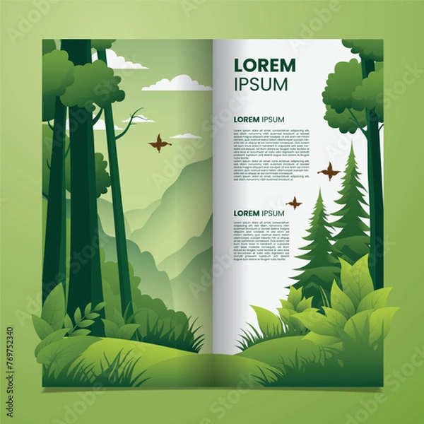 Obraz background abstract flyer nature vector
