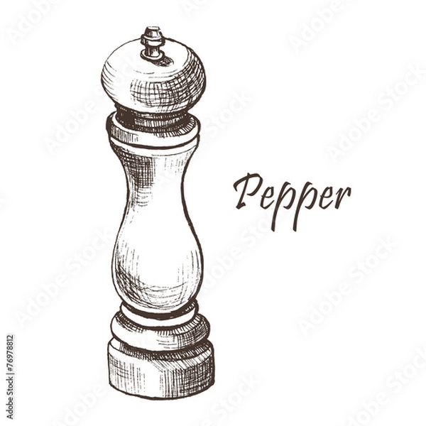 Fototapeta pepper mill